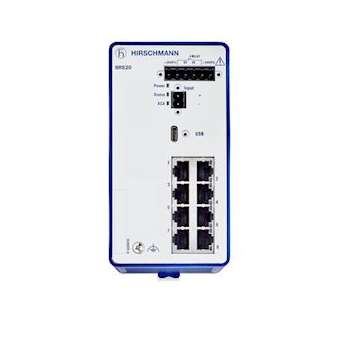 BRS20-8TX-EEC, Switch Ethernet industriel RAIL DIN administrable|Hirschmann france-HIR942170012