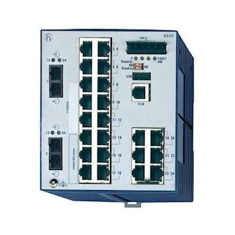 RS20-2400M2M2SDAEHHXX.X., Switch RAIL DIN Ethernet industriel administrable|Hirschmann france-HIR943434043
