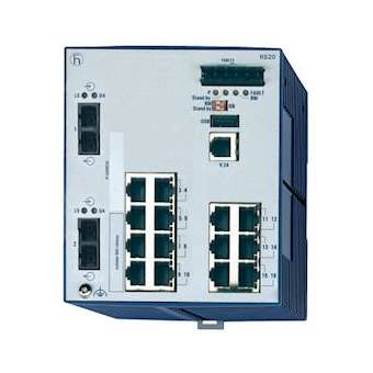 RS20-1600S2S2SDAEHHXX.X., Switch RAIL DIN Ethernet industriel administrable|Hirschmann france-HIR943434027