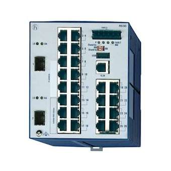 RS30-2402O6O6SDAEHHXX.X., Switch RAIL DIN Ethernet industriel administrable|Hirschmann france-HIR943434039