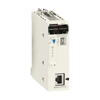Modicon M340 - processeur - 1024 E/S TOR 256 E/S ANA - 1Modbus|Schneider Electric-SCHBMXP342000