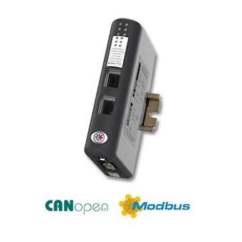Anybus CANopen Master-Ethernet Modbus-TCP 2-Port Slave|Hms Industrial Networks-ANYAB7308