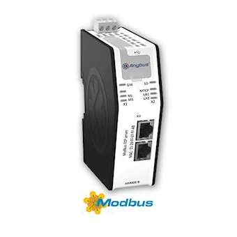 Anybus Modbus-TCP Master to Modbus-TCP 2-Port Slave|Hms Industrial Networks-ANYAB9008
