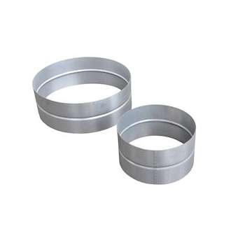 Raccord FF acier galvanisé diamètre 200 mm|Baillindustrie-BLLRACCFF200