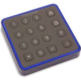 Lecteur LU45 Sécurisé DESFIRE EV2 avec anneau lumineux et 16 touches|Honeywell Security-HYKLU4516BHONA