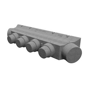 Plenum universel prêt-à-poser soufflage/reprise 6 sorties|Baillindustrie-BLLPL6S