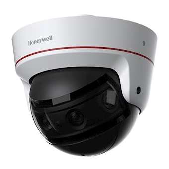 Caméra Dôme IP Multi-Image, 4 capteurs 1/1.9' CMOS, 8 MP, 4 objectifs 5.0 mm/M12|Honeywell Security-HYKHM4L8GR1