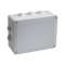 Boîte de dérivation étanche Pico 300x220 Prof. 120 grise à tétines IP55 960°C