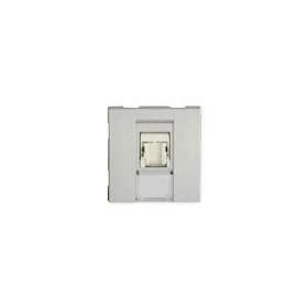 Prise TerCia RJ45 Catégorie 6 UTP 2 modules alucolor|Iboco-IBOB45073