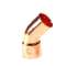 Coude 45Ø Mâle-Femelle cuivre 35 40CU|Ibp internation bulding produits-IBP5040035000000