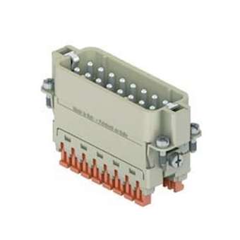Insert mâle Squich 16P+T 16A 250V gabarit 66.16|Ilme-IL1CSAHM16