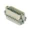 Insert mâle à visser 16P+T 16A 250V gabarit 66.16