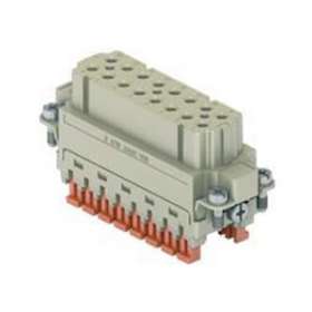 Insert femelle Squich 16P+T 16A 250V gabarit 66.16|Ilme-IL1CSAHF16