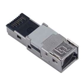 Connecteur RJ45 mâle, technologie IDC 8 contacts (cat 6)|Ilme-IL1CX8J6IM
