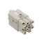 Insert femelle 12P+T 10A 400V gabarit 21.21