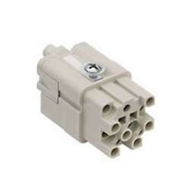 Insert femelle 12P+T 10A 400V gabarit 21.21|Ilme-IL1CQF12