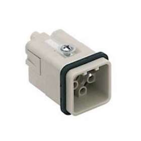 Insert mâle 12P+T 10A 400V gabarit 21.21|Ilme-IL1CQM12