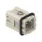 Insert mâle à lame de pression 3P+T 10A 400V - gabarit 21.21