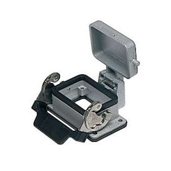 Embase encastrée 1 levier + couvercle gabarit 44.27|Ilme-IL1CHI06LS