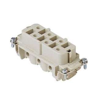 Insert femelle vis 35A 400V 6P+T gabarit 77.27|Ilme-IL1CPF06