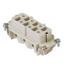 Insert femelle vis 35A 400V 6P+T gabarit 77.27|Ilme-IL1CPF06