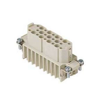 Insert femelle à sertir 25P+T 10A 250 gabarit 66.16|Ilme-IL1CDF25