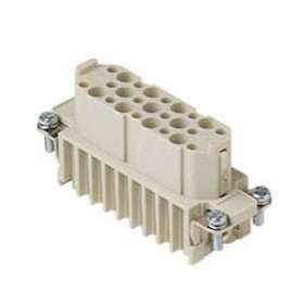 Insert femelle à sertir 25P+T 10A 250 gabarit 66.16|Ilme-IL1CDF25