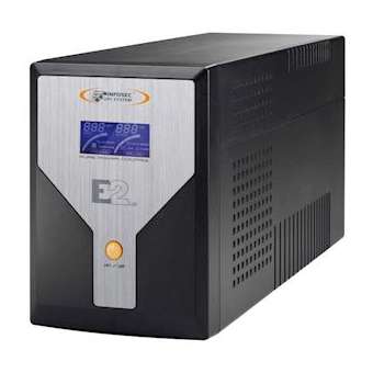 E2 LCD 1500 Onduleur On Line Performance 1500 VA 6 prises IEC|Infosec communication-IN8E2LCD1500