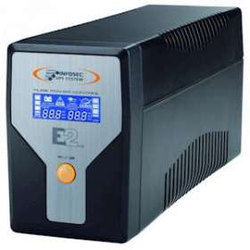 E2 LCD 800 Onduleur On Line Performance 800 VA 4 prises IEC|Infosec communication-IN8E2LCD800