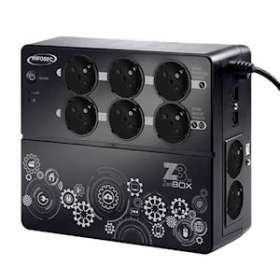 Z3 ZenBox EX 1000 Onduleur Haute Fréquence 1000 VA 8 Prises FR/SCHUKO|Infosec communication-IN8Z3ZENBOXEX1000