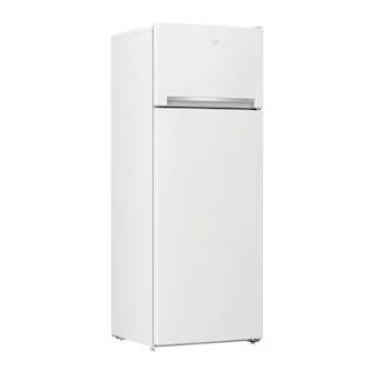 Réfrigérateur Statique, Double Porte,Pose libre, 223L, MinFrost,Blanc,|Beko france-EKORDSA240K30WN