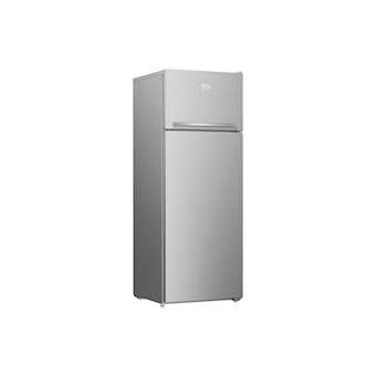 Réfrigérateur, Pose libre, Double porte, MinFrost,Statique, 223 litres, Gris|Beko france-EKORDSA240K30SN