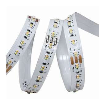 Ruban led 240LED/m 2110 24V IP20 bicolor CRI90 5m|-GCH240DOTIP20BIC