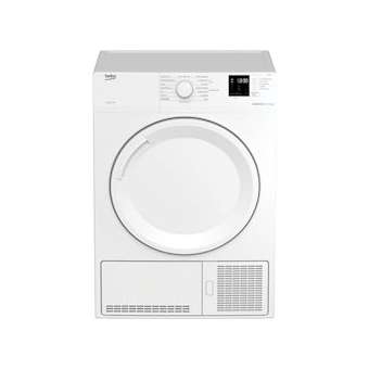 Sèche-linge à condensation, 8kg, B, Blanc|Beko france-EKODB8112PA0W