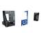 4 noix, bouchons, joints et passe cables gris 7016M|Irfts-IRFPGSTAN7016M1B