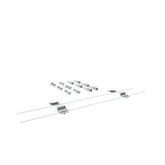 kit de fixation de sous face (pour une plaque), en ral 9010 Brillant|Irfts-IRFPGO1UP90101A