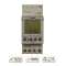 Horloge digitale hebdomataire rail DIN 2M 230V AC 1 Contact inverseur 58 pas)