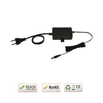 Alimentation bloc table 230V AC / 12V DC / 2A Câble 1,5m avec fiche DC|-IZYPST1202