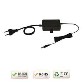 Alimentation bloc table 230V AC / 12V DC / 2A Câble 1,5m avec fiche DC|-IZYPST1202