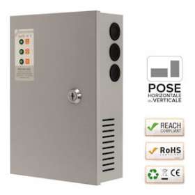 Alim. Chargeur PSX 230V AC / 12V DC (13,8V) / 3A - 164 x 244 x 74 mm|-IZYPSX100-1203