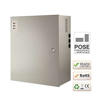 Alim. Chargeur PSX 230V AC / 24V DC (27,6V) / 10A - 320 x 390 x 174 mm|-IZYPSX600-2410