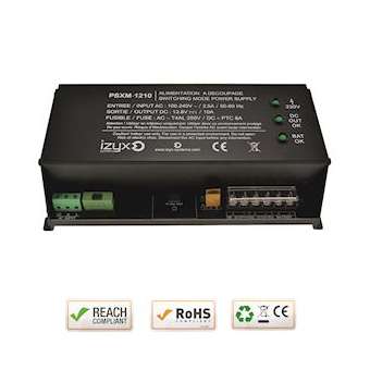 Module alimentation chargeur PSXM 14M 230V AC / 12V DC (13,8V) / 10A|-IZYPSXM-1210