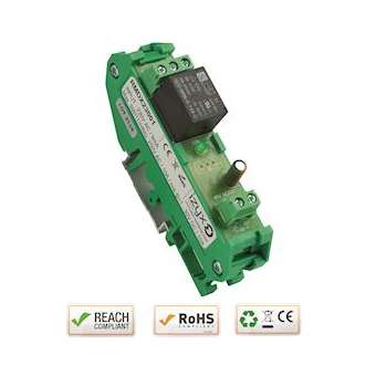 Relais rail DIN 230V AC 1 relais / 1 LED Max. 250V AC / 10A - 30V DC / 10A|-IZYRMDX23001