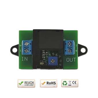 Module temporisation 12/24V DC 1 à 60 sec Commande par rupture de courant|-IZYTM200S