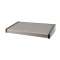 Boitier / Pupitre de table alu 1,5 mm / Côtés ABS Gris - 315 x 192 x 57/30 mm