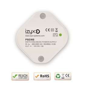 Alimentation miniature IP 65 230V AC / 24V DC / 0,75A - A fils|-IZYPSEWB240.75W