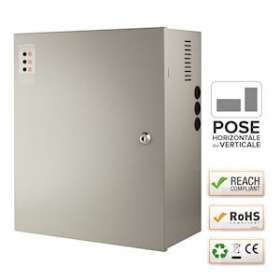 Alim. Chargeur PSX 230V AC / 12V DC / 4A + 24V DC / 8A - 320 x 390 x 174 mm|-IZYPSX600-1204-2408