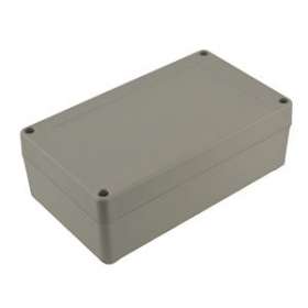 Boîtier ABS (FR UL94 V-0) étanche IP 65 180 x 105 x 60/65 mm|-IZYSBWP18010560