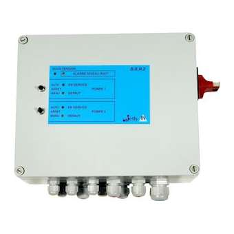 COFFRET DE GESTION DEUX POMPES DE RELEVAGE BSR-2 TRI 2.5/4A.|Jetly-JTY474205