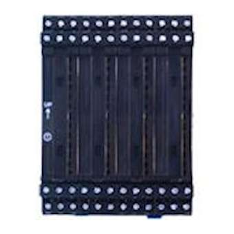 Platine 4 slots pour boîtiers 22,5mm|Jm concept-JMTBL04BLV